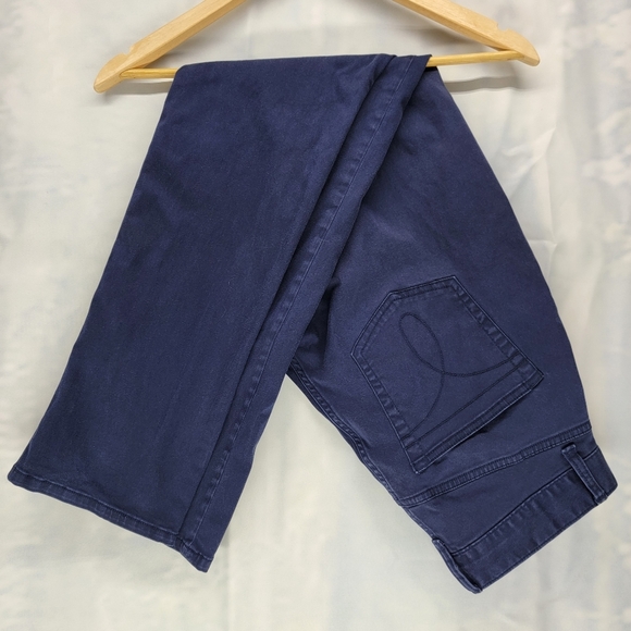 Calvin Klein Jeans Slim Straight Navy Blue Pants 30 x 32 - Picture 2 of 9